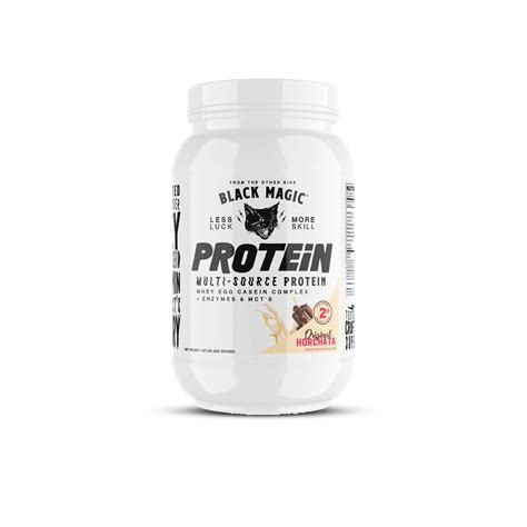 Black Magic Protein Jorchata: A Natural Energy Booster
